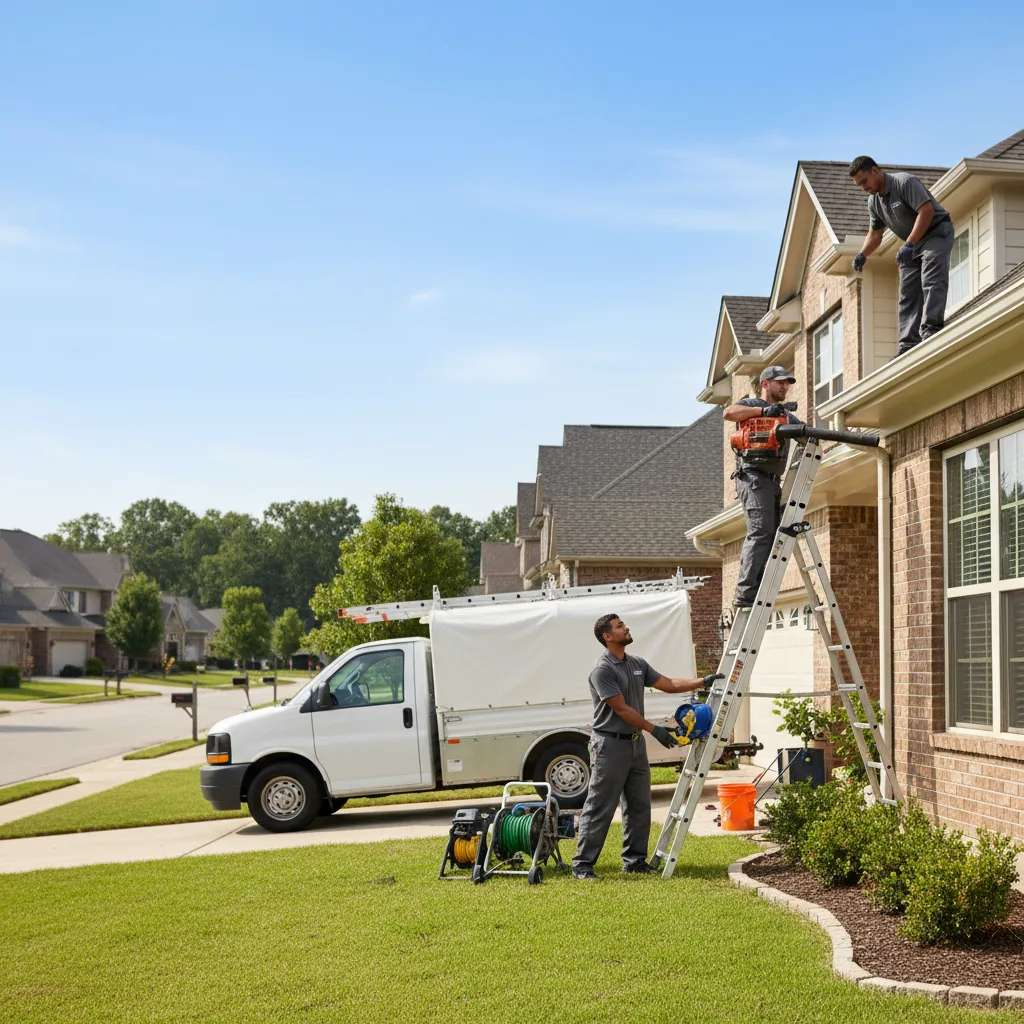 Home Gutter Service in Mont Belvieu, TX near me